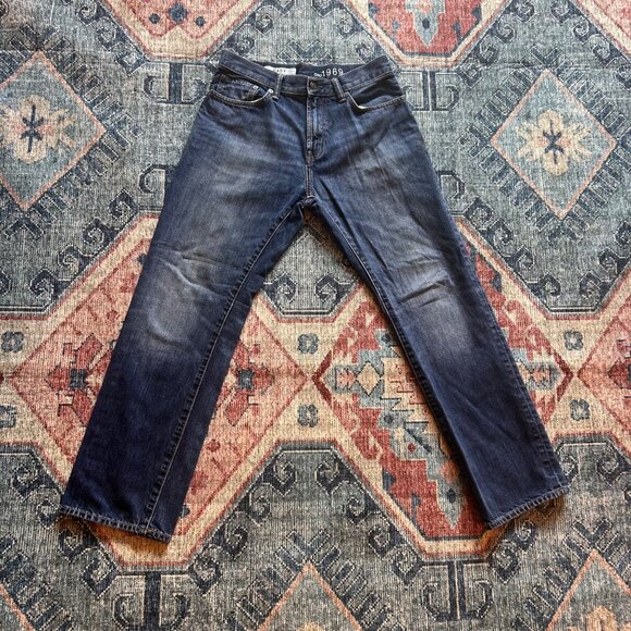 Gap 1969 Easy Fit Jeans 30x30 Mens Denim Pants 100% Cotton Norm Everyday Casual - Picture 1 of 7